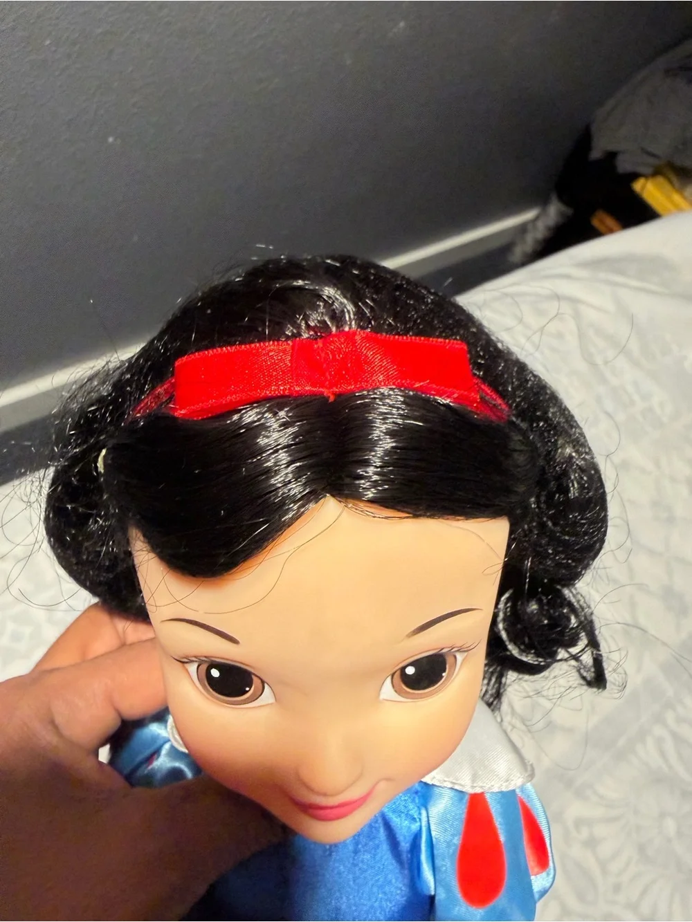 Disney Snow White Doll in Blue, Yellow and Red Outfit